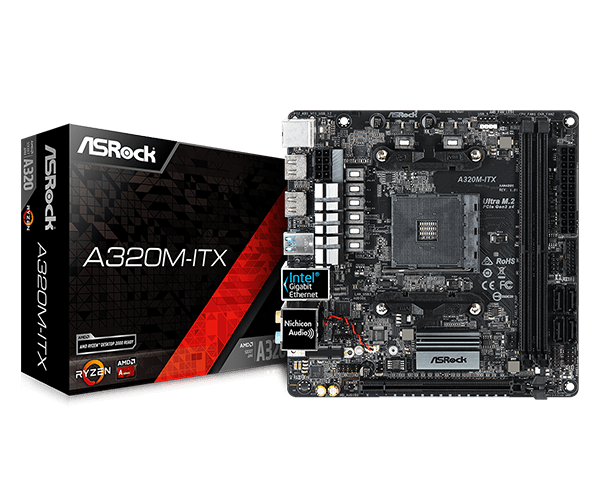 ASRock A320M-ITX マザーボード ASRock、AMD A320を搭載したMini ITXマザーボード「A320M-ITX」 - 価格.com