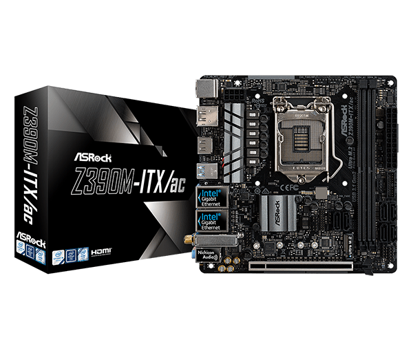 ASRock Z390M-ITX/ac i7 8700セット　mini itx ASRock > Z390M-ITX/ac