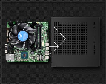 【超小型】DeskMini 110 / G4600 / 8GB / SSD ASRock、Mini-STX規格を採用した小型ベアボーン「DeskMini 110