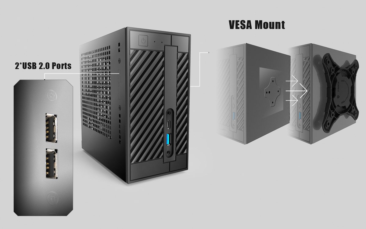 ミニPC ASRock DeskMini 110 ASRock > DeskMini 110 Series