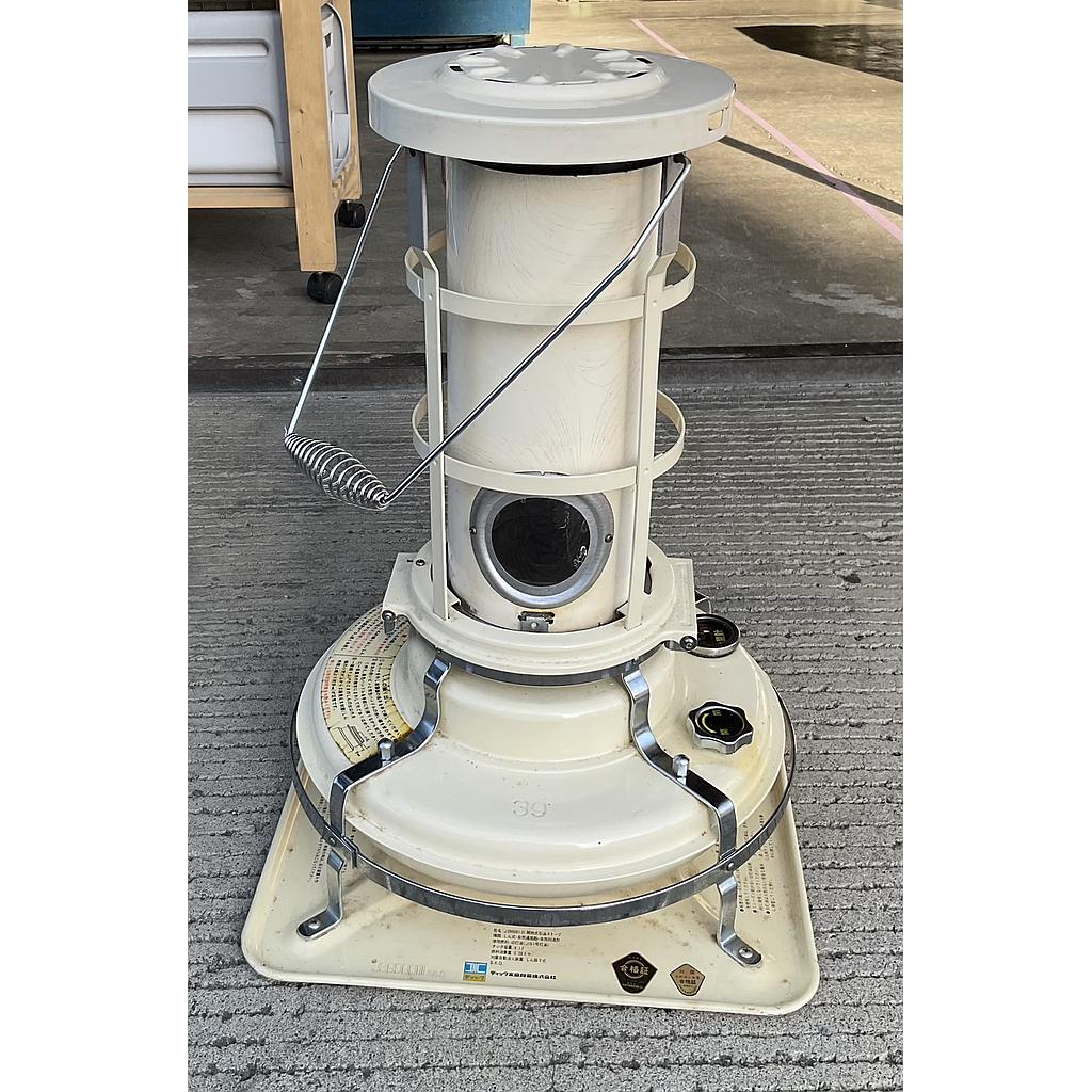 アラジンブルーフレームヒーター39型J390001Ⅲ(グリーン)サビ キズあり