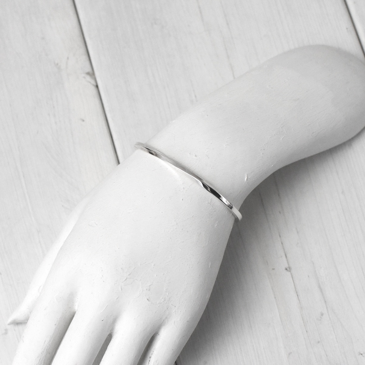 Narrow Twist Bangle / ツイスト バングル シルバー925【it's 12