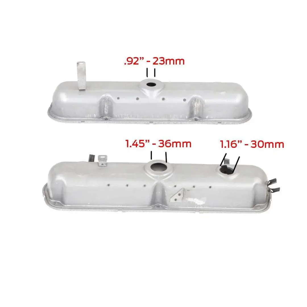 1972 Mopar Small Block Valve Covers – Pair | AMD