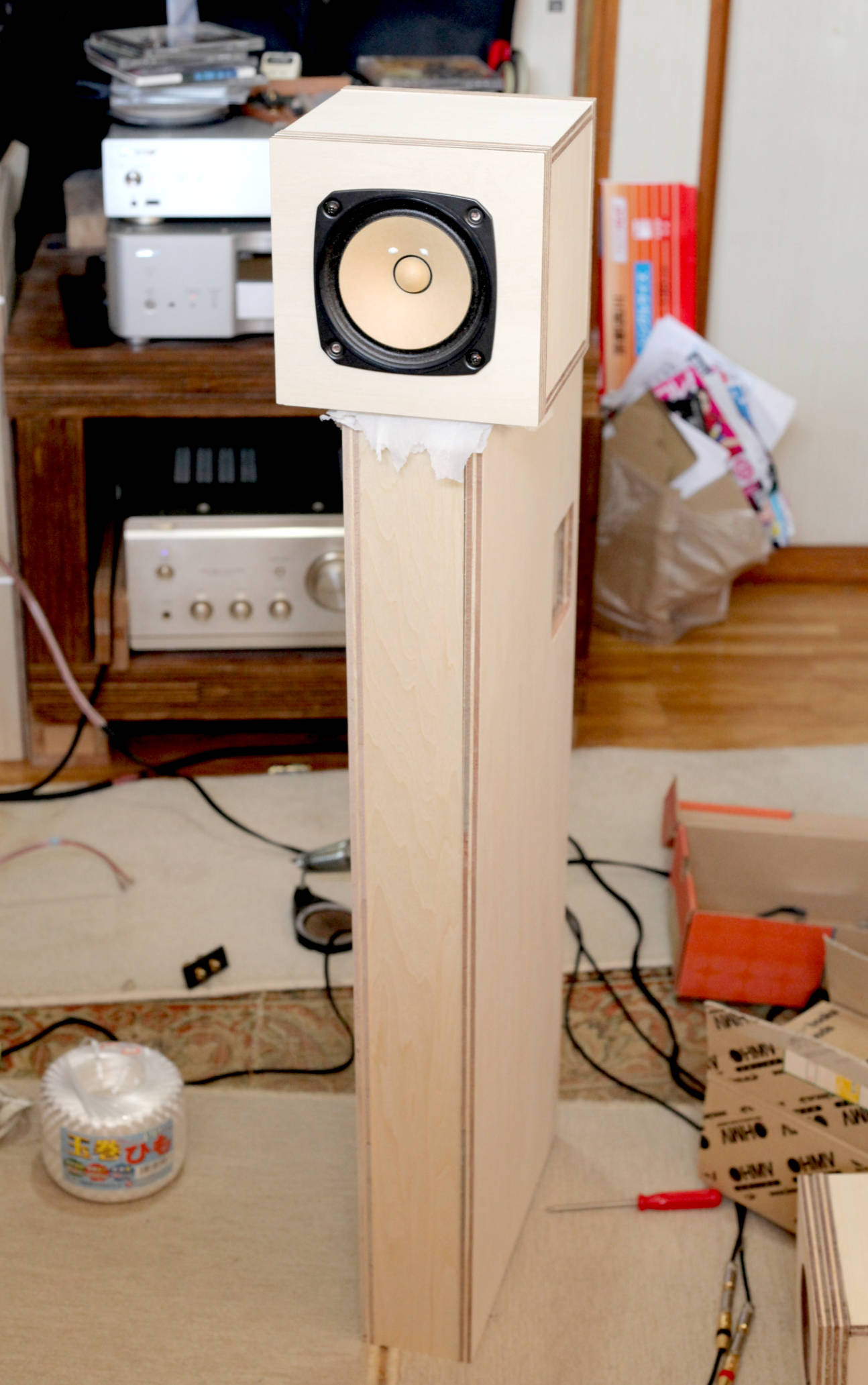 第14回 Fostex FE126E搭載バックロードSPの設計コンセプトと図面