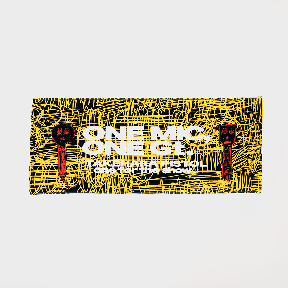 One for the show 2025”ツアーフェイスタオル | 竹原ピストル