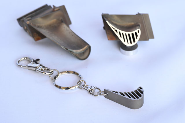 ANAと川重、エンジンブレードなどアップサイクル 廃材や端材活用