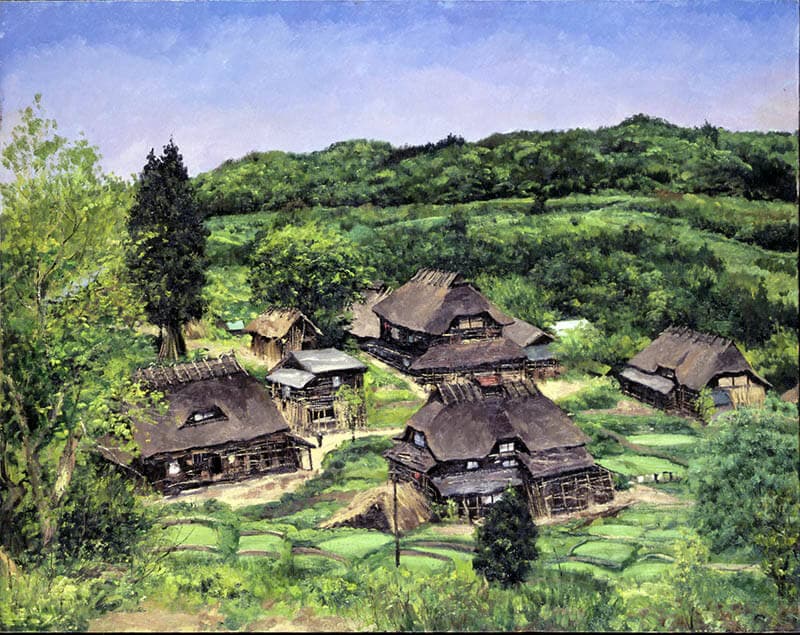 向井潤吉の描く民家と自然美 津々浦々のきらめき | 世田谷美術館分館