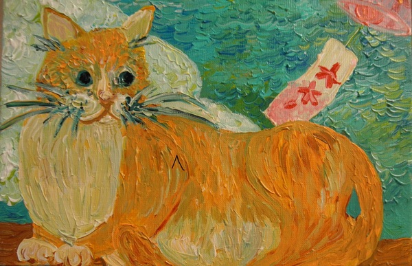 ピアノを弾く猫」 by Tアート｜Artmeter｜暮らしを彩るアートが