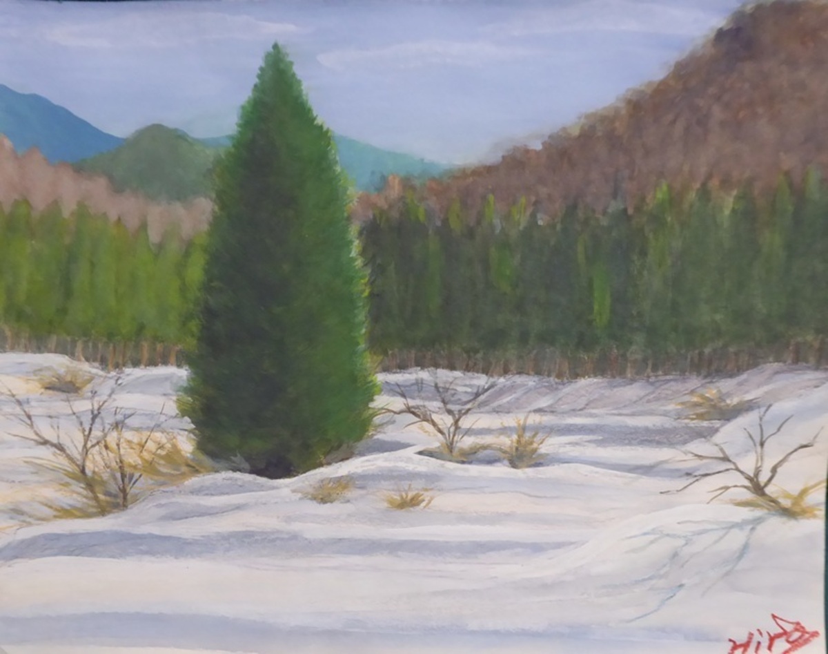 御嶽山」 by 上西博實｜Artmeter｜暮らしを彩るアートが、きっと見つかる