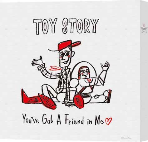 ディズニーアートキャンバスパネル M トイ・ストーリー5|アート