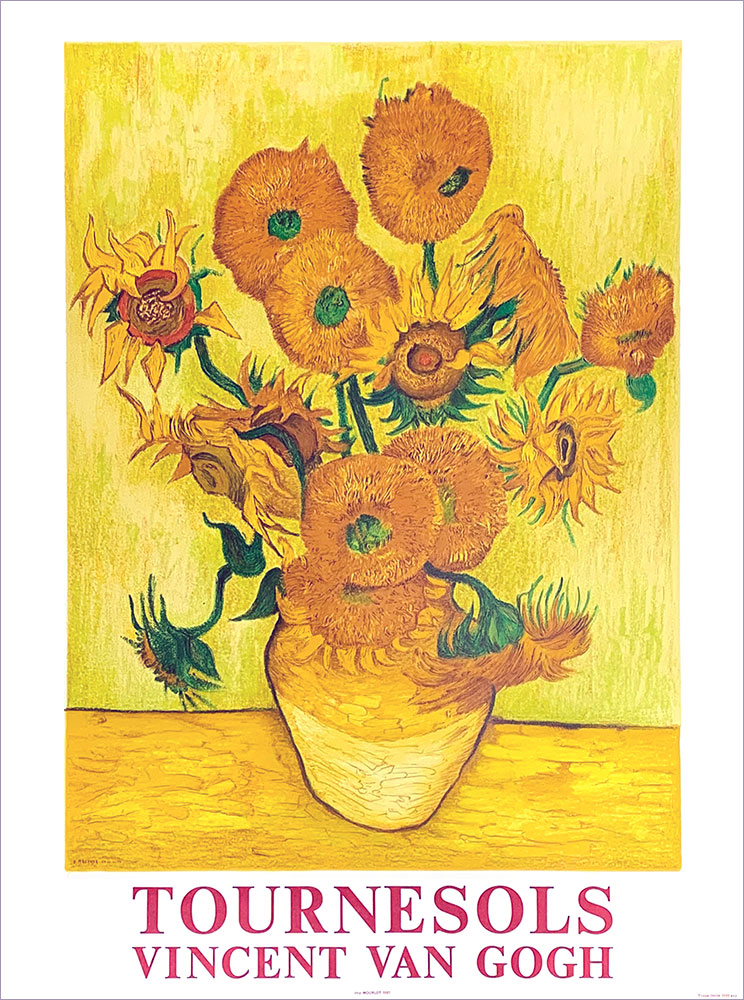 フィンセント・ファン・ゴッホ ポスター Les Tournesols（ひまわり