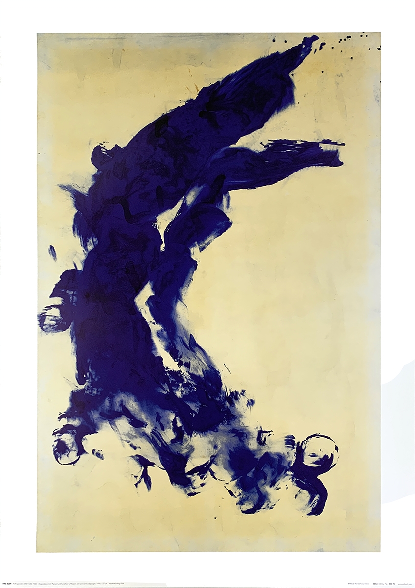 イヴ・クライン ポスター Anthropometrie (ANT 130) 1960|アート