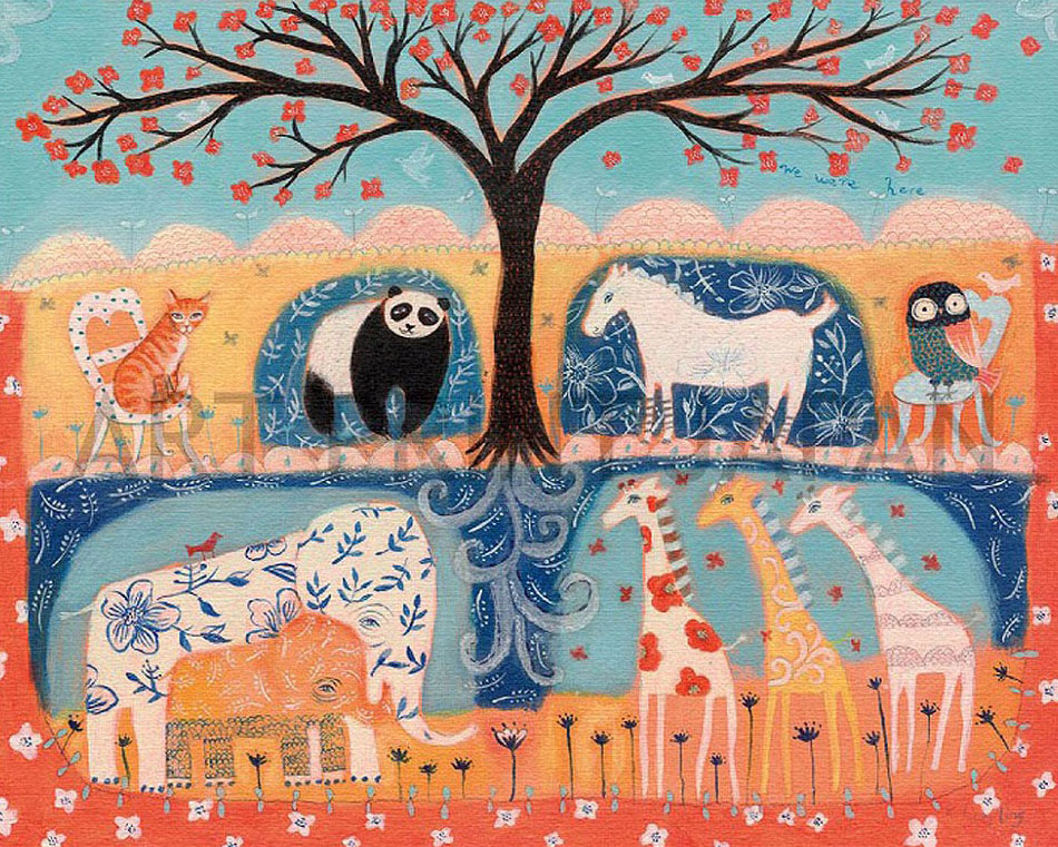 カレンホイプティング レモンの木の下で ワニ ジクレー 200枚限定