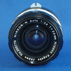 NIKKOR-N AUTO 24mm F2.8 | Camera Museum by awane-photo.com