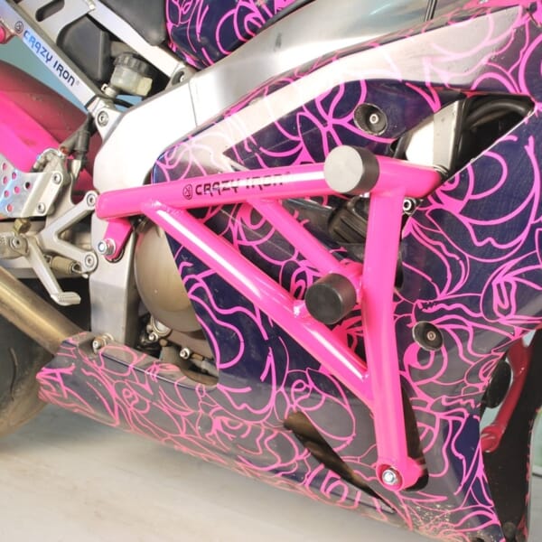 ZX-6R(03-04)用倒れても傷つかないエンジンガード｜AxxL