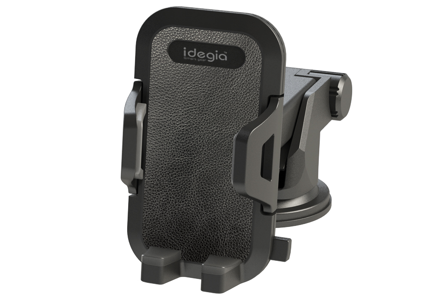 ロングアームスマートフォンホルダーSTDレザー 吸盤型(X-263