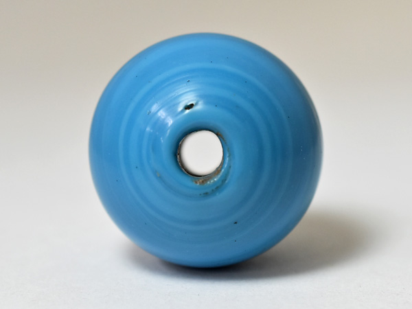 2211】江戸とんぼ玉 千草色円形扁平特大玉2,送料無料,とんぼ玉