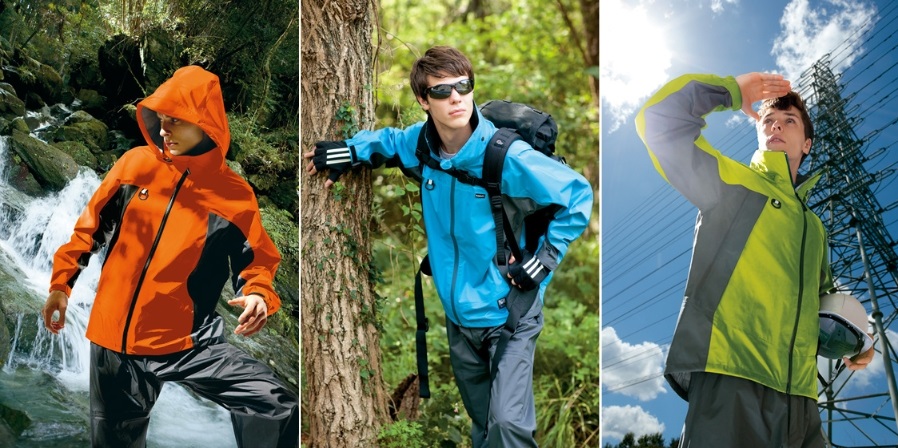 世界最高水準の防水・透湿・低結露素材の全天候型ジャケットアイトス