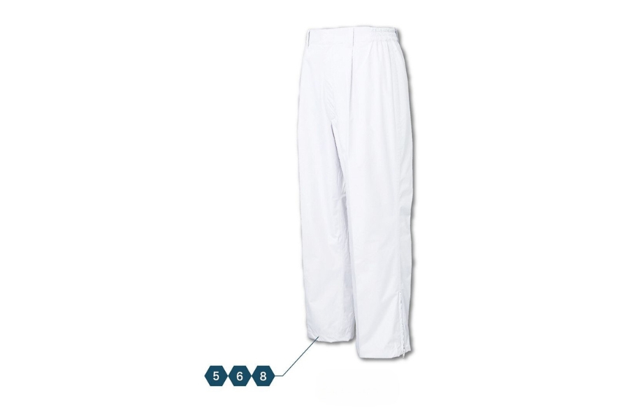 男性用】防水白衣パンツ耐水・防風でムレにくい丈夫な食品衛生白衣71416