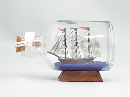 マリングッズ ＞ 帆船模型、レプリカ ＞ ボトルシップ ＞ カティサーク