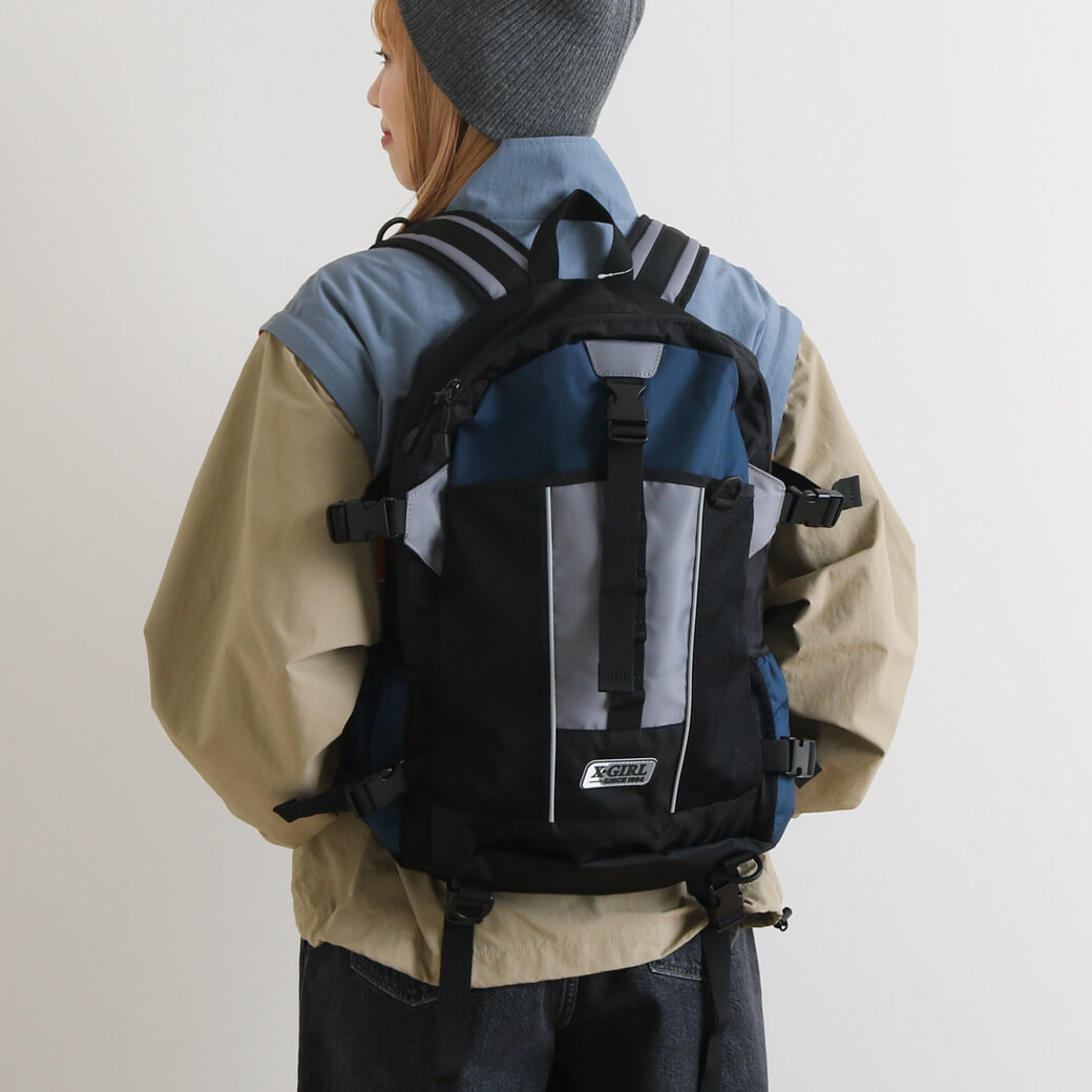 X-girl エックスガール DAISY CHAIN BACKPACK｜BORN FREE ONLINE SHOP