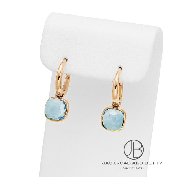 ヌード ミニ スカイブルートパーズ ピアス[POC5020_O7000_000YY] Nudo