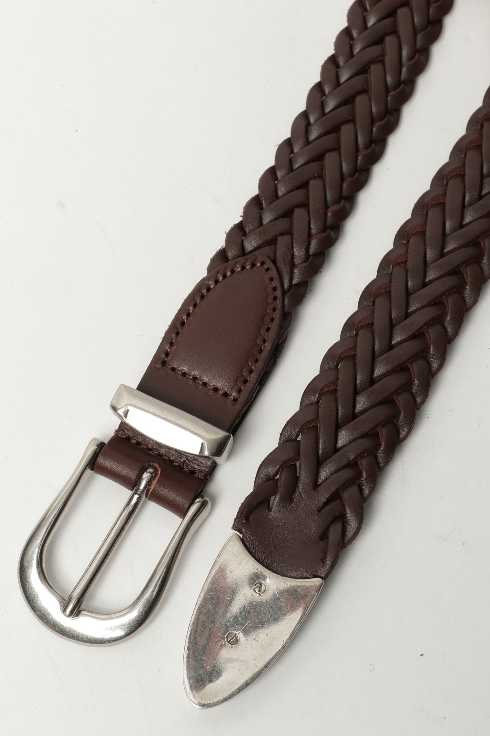 THE SOLE - PUNTALE メッシュレザー プンターレ付き ベルト 25mm幅