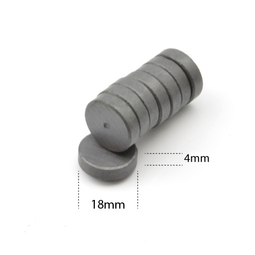 フェライトマグネット (Φ18x4mm)