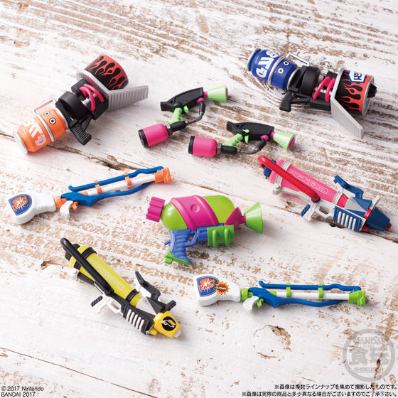 スプラトゥーン2 ブキコレクション｜発売日：2017年12月4日｜バンダイ