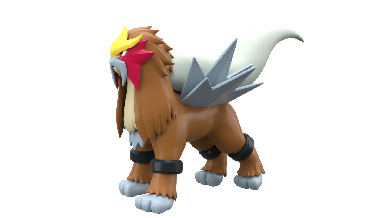 エンテイ｜ポケモンフィギュア図鑑｜ポケモンスケールワールド