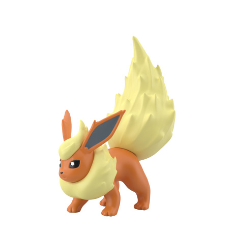 ブースター｜ポケモンフィギュア図鑑｜ポケモンスケールワールド