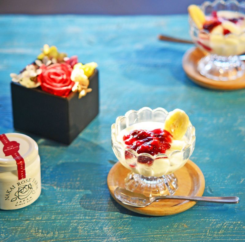 ローズリーフ10包＋ローズコンフィチュール90gのギフトセット｜農薬