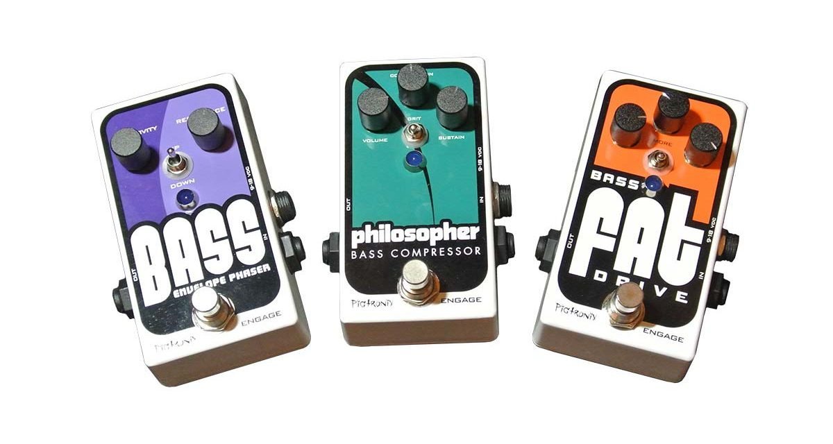 Quick Look – Pigtronix Philosopher Bass Compressor, Bass Envelope