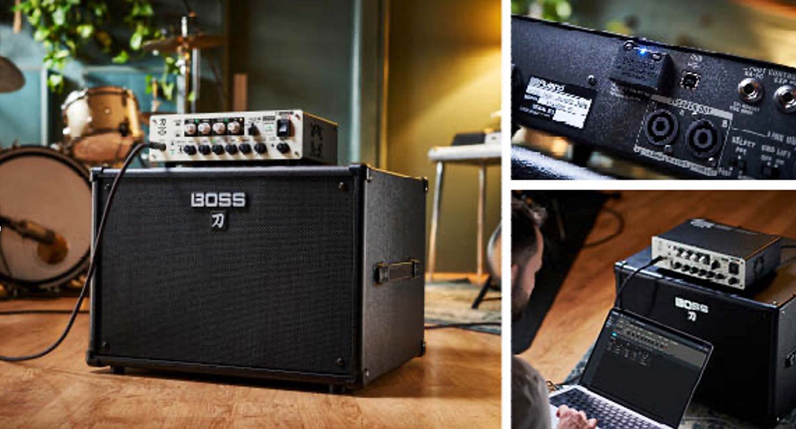 BOSS Announces Katana-500 Bass Head and Katana Cabinet 112 Bass