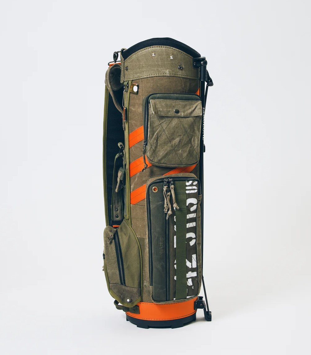 ZEROZONE ゼロゾーン スタンド型キャディバッグ カーキ ST-04 商品詳細