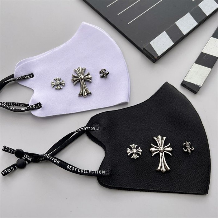 クロムハーツ Chrome Heartsブランドマスクメンズ 3枚セット 大人