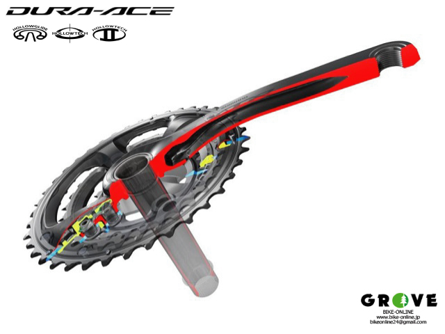 Shimano シマノ ［ FC-R9200-P ］DURA-ACE クランクセット 52-36 170mm