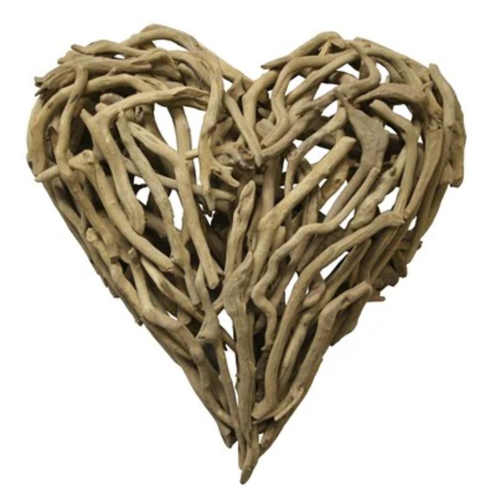 Shop Large Driftwood Heart Wall Art | Sugarboo | BSEID