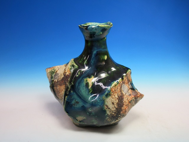 本沼手黄瀬戸徳利｜作家名：松村 遷｜文錦堂 | 文錦堂