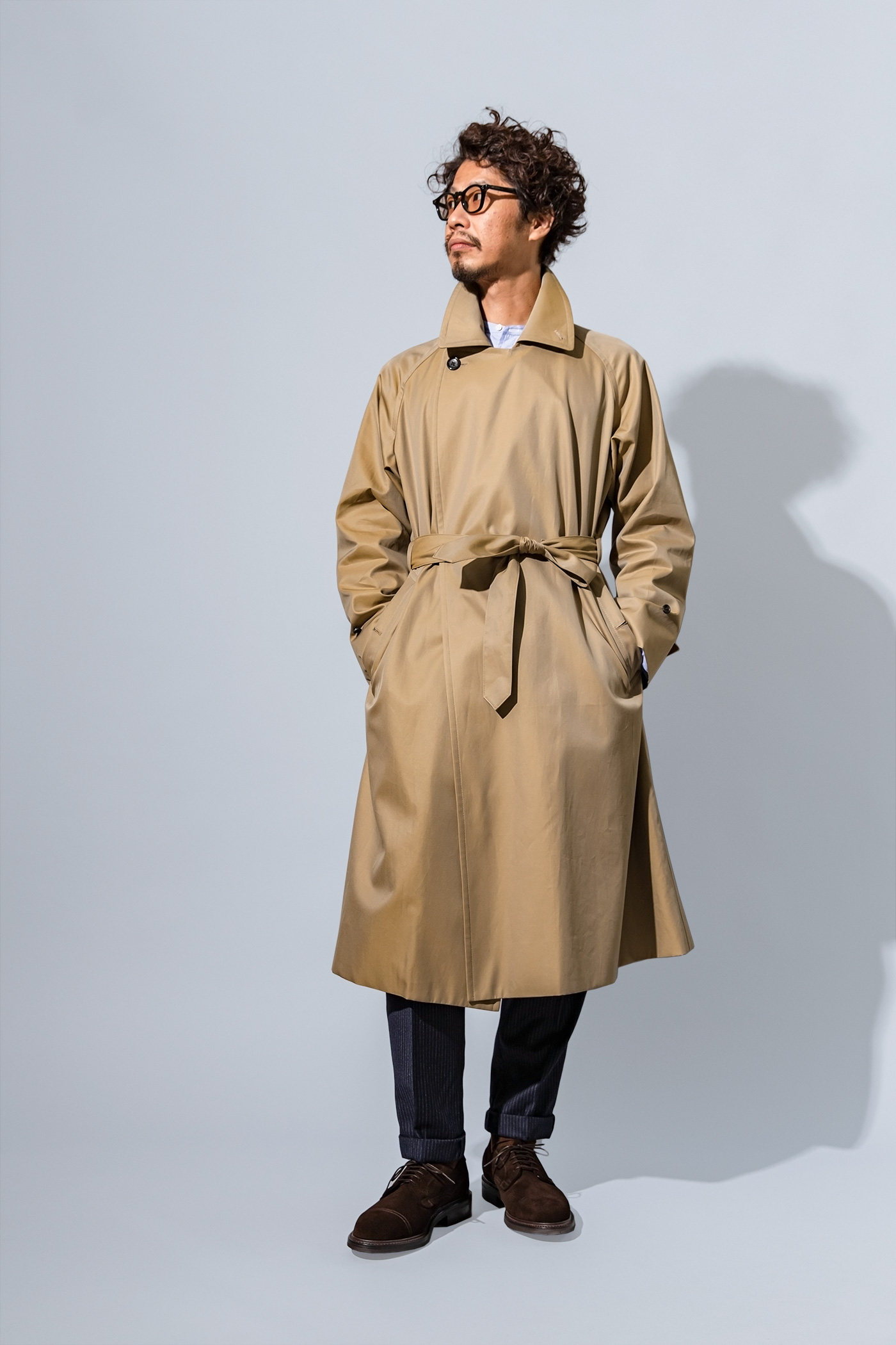 スタイリスト四方章敬監修 ブリティッシュメイドオリジナルコートが