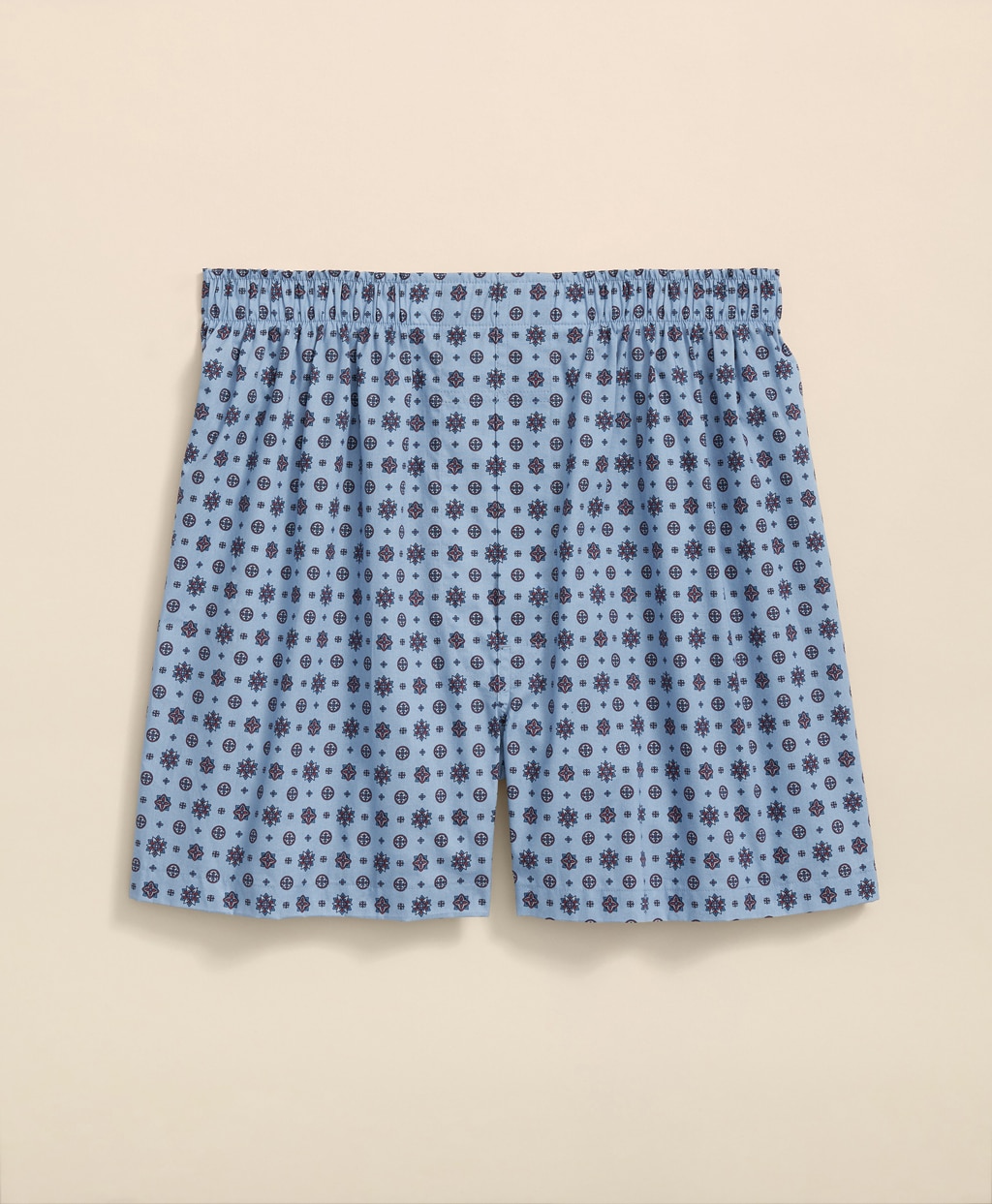 コットンブロードクロス シーズナルプリント ボクサーショーツ