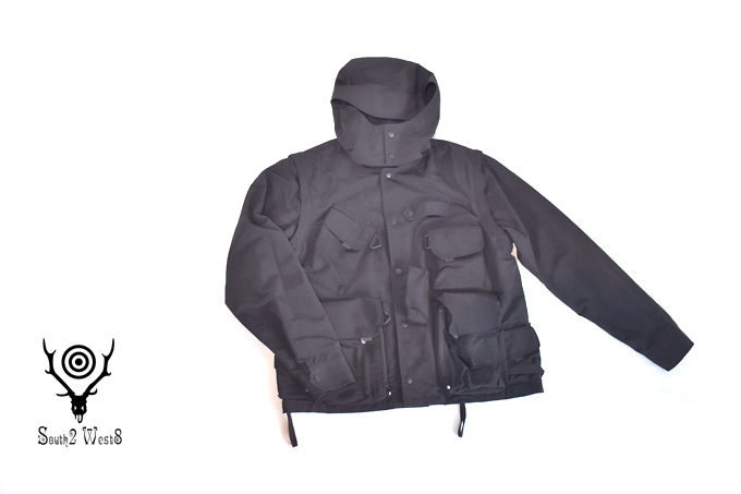 TENKARA TROUT PARKA - C/N GROSGRAIN / BLACK | South2 West8