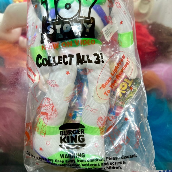 TOY STORY Burger King Buzz Lightyear トイストーリー バーガーキング