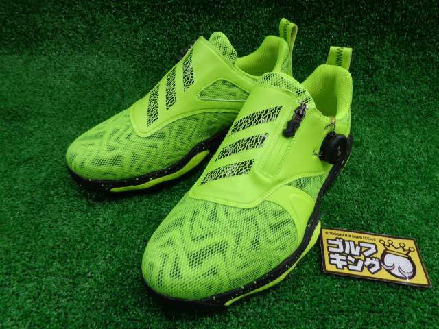 25.5】コードカオス 25 ボア IH5171 イエロー×ブラック アディダス