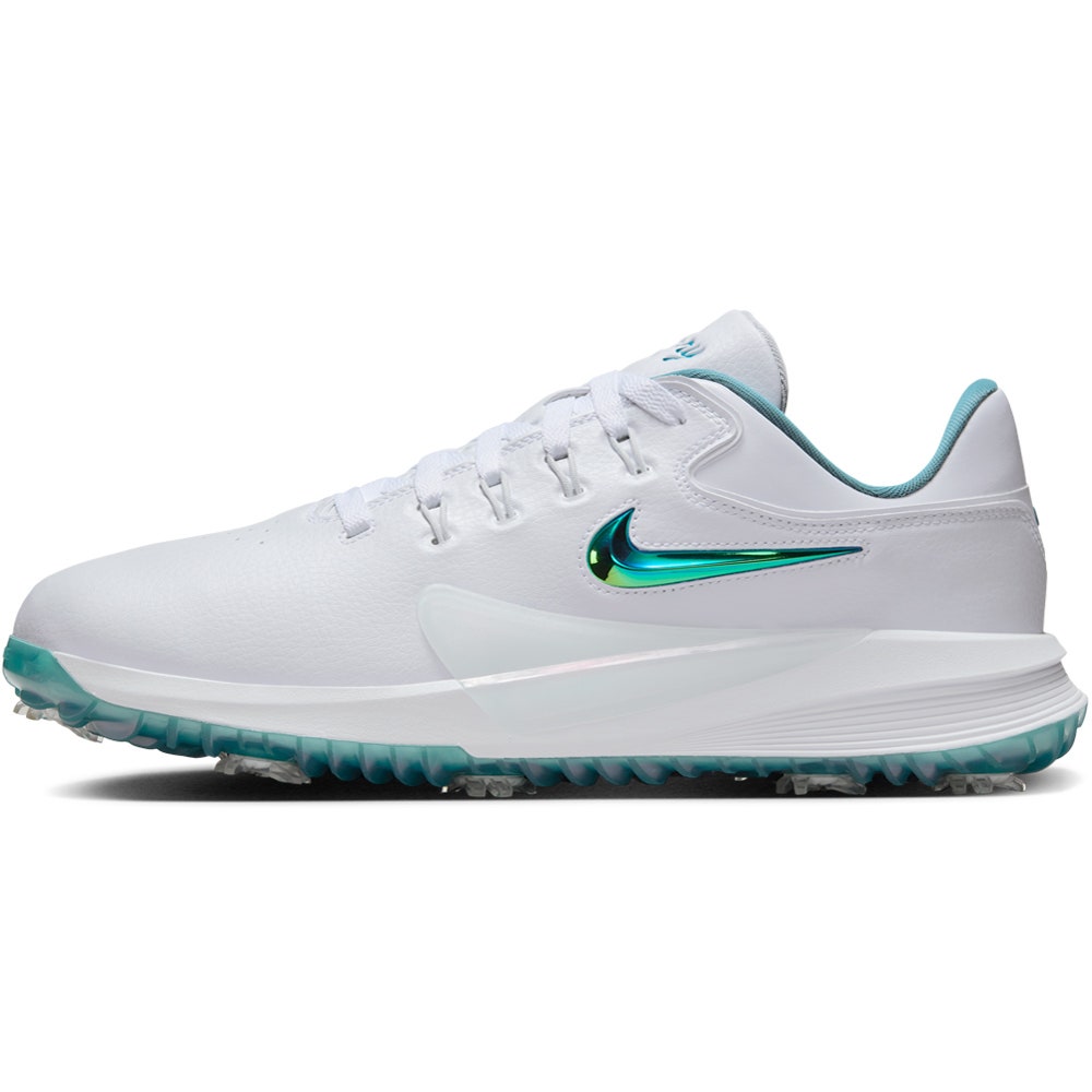 Nike Golf Shoes - Victory Pro 4 - White - Iridescent Blue SU25