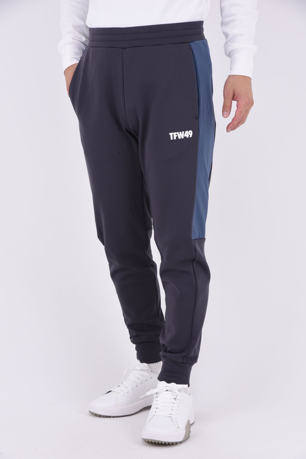 TFW49 - COMBINATION PANTS / 高機能ナイロン ストレッチ リブパンツ