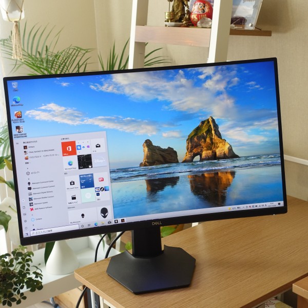 デルS2722DGM曲面ゲーミングモニタ実機レビュー/パソコン徹底比較購入