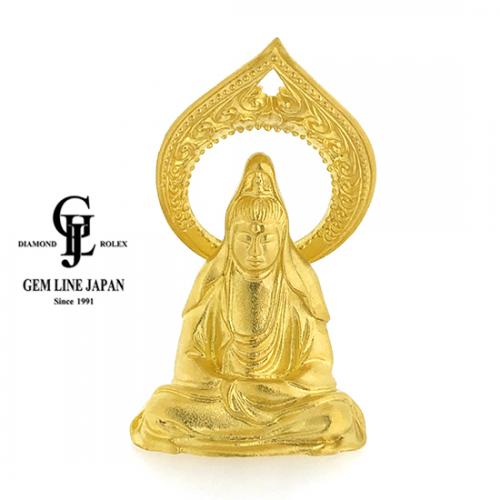 ジェムラインジャパン - 公式サイト - / 純金製 K24 徳力本店 観音菩薩