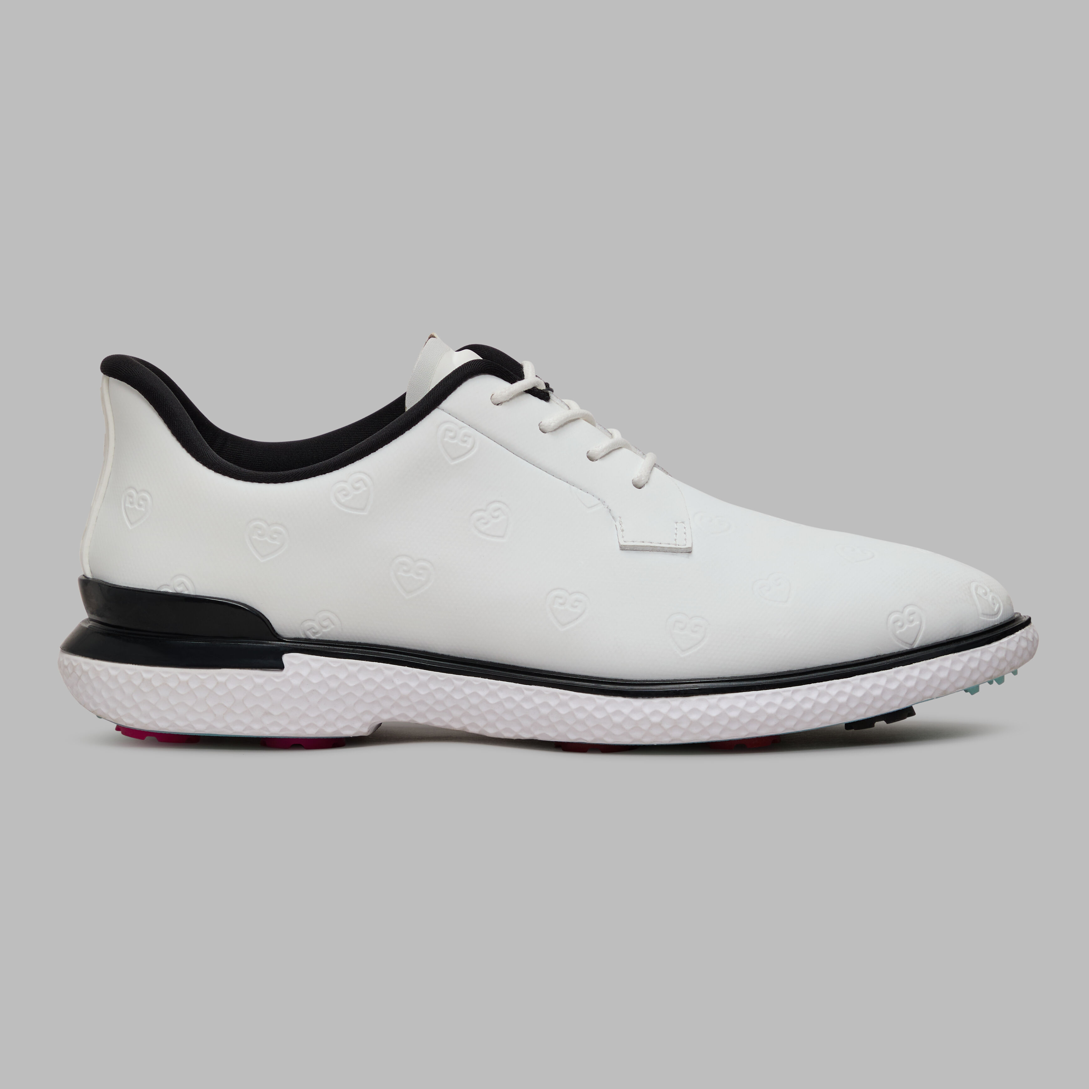 WOMEN'S GALLIVAN2R DEBOSSED HEART G'S KILTIE GOLF SHOE | WOMEN'S