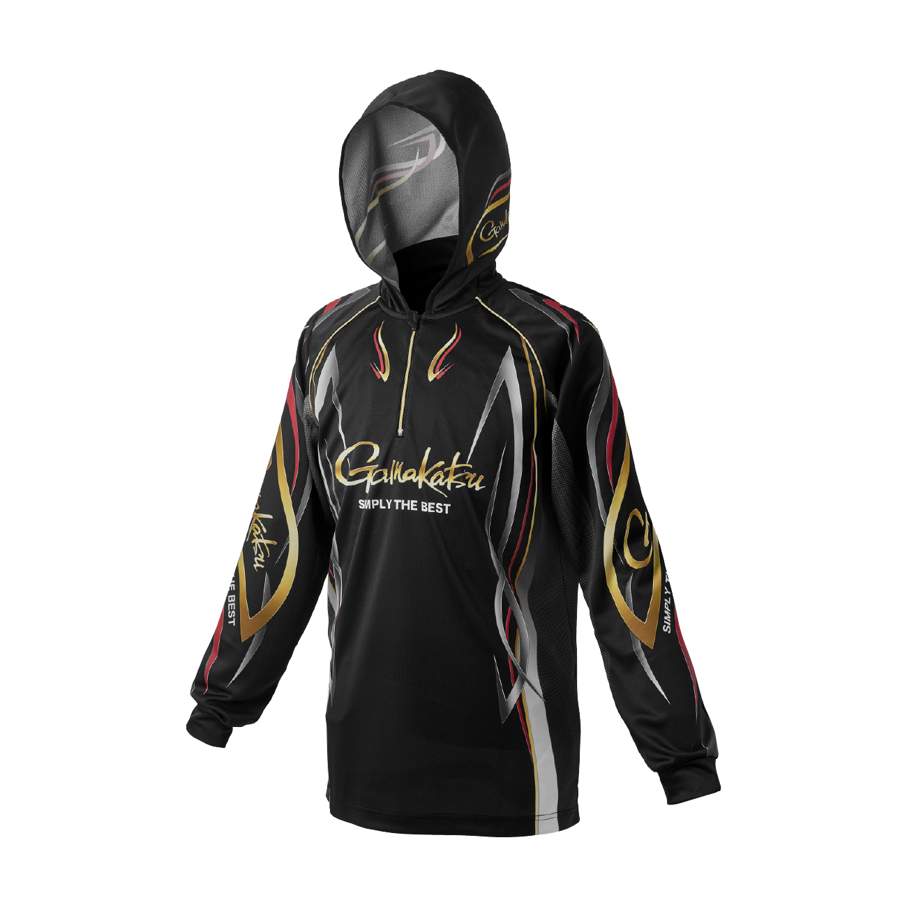 2WAY プリントジップシャツフーディ GM3736 | がまかつ